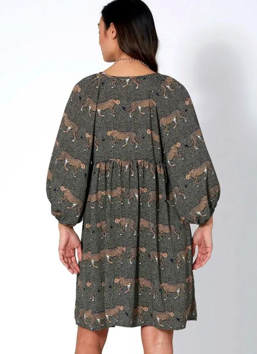 M7969 McCalls Schnittmuster Kleid Maxikleid