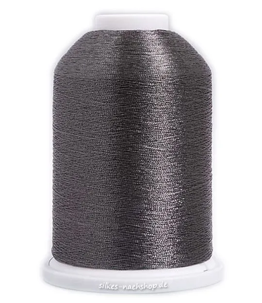 Madeira Rheingold Metallic Stickgarn 3000m black pearl
