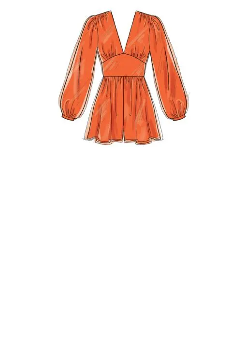 M8009 McCalls Schnittmuster Jumpsuit