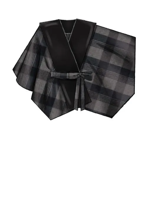 M8029 McCalls Schnittmuster Cape Kimono