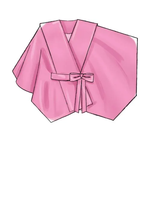 M8029 McCalls Schnittmuster Cape Kimono