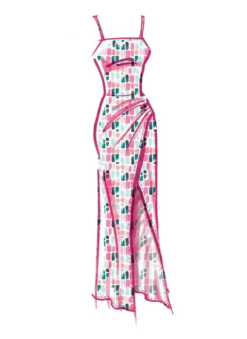 M8174 McCalls Schnittmuster Jerseykleid