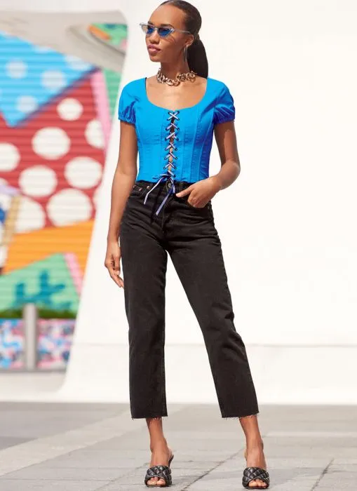 M8182 McCalls Schnittmuster Corsage Bustier