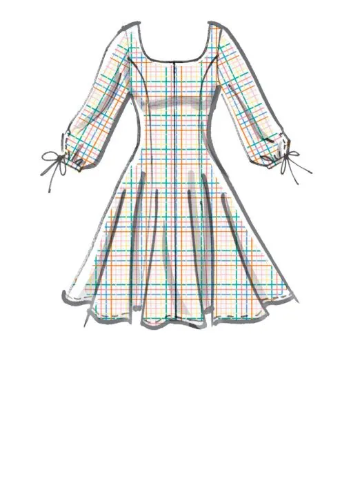 M8196 McCalls Schnittmuster Sommerkleid