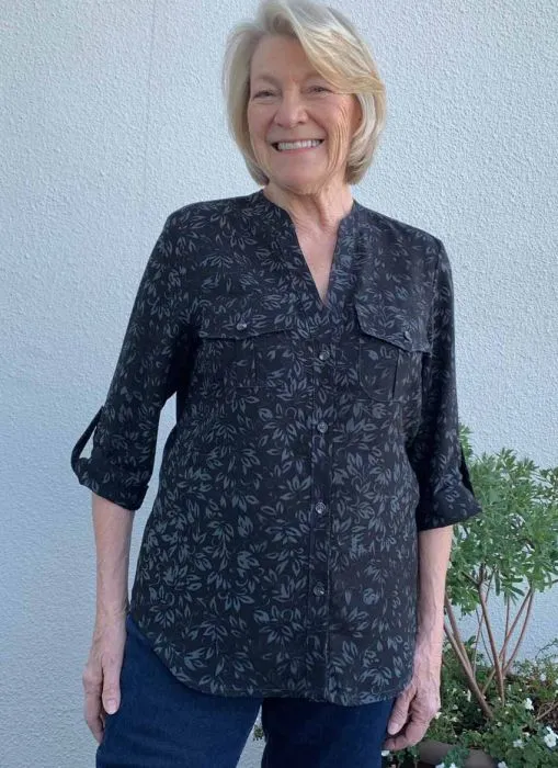 B6856 Butterick Schnittmuster Designer-Bluse