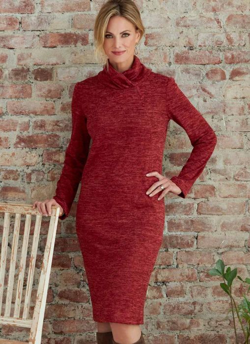 B6858 Butterick Schnittmuster Jersey-Kombination