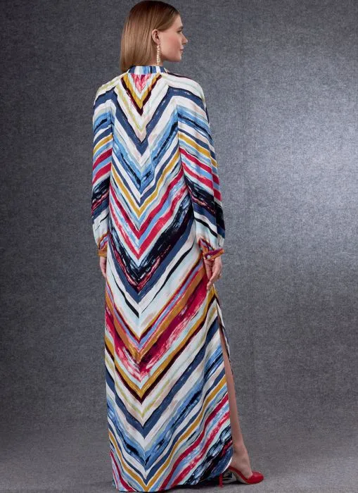 V1803 VOGUE Schnittmuster Maxikleid oversize