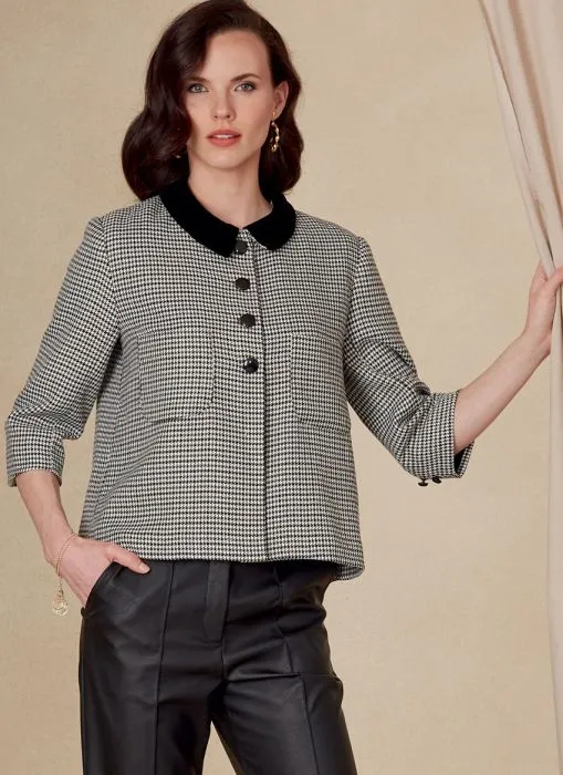 V1831 VOGUE Schnittmuster Hose Kurzjacke