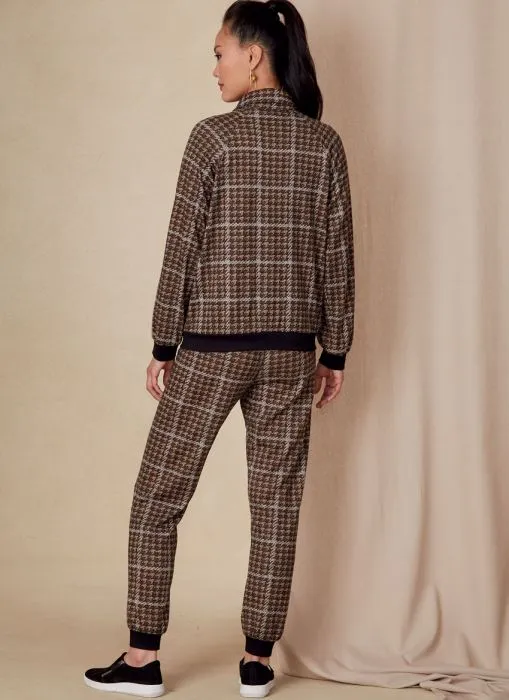 V1832 VOGUE Schnittmuster Kombination Blouson Jogpants
