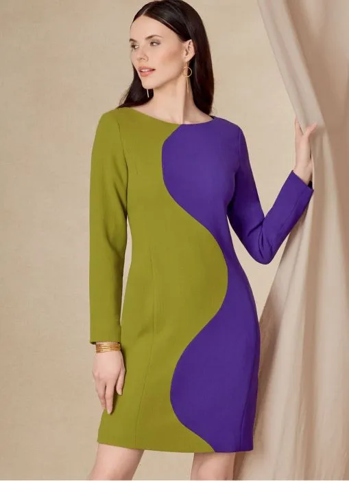V1819 VOGUE Schnittmuster Designer Kleid