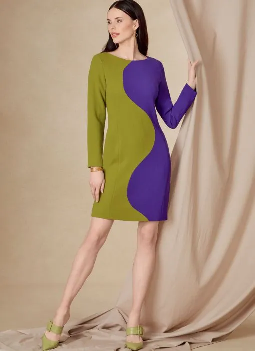 V1819 VOGUE Schnittmuster Designer Kleid