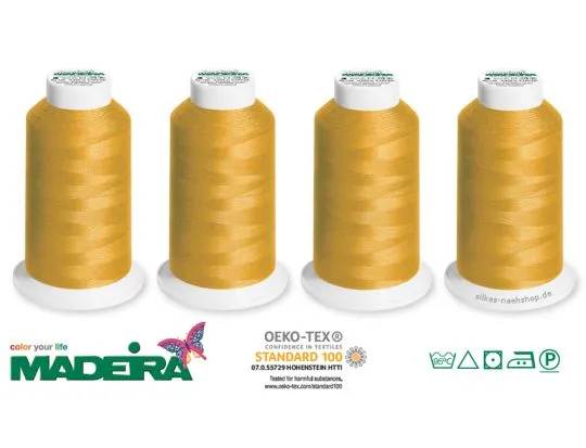 Overlockgarn Madeira Aerolock gold 4x2500m