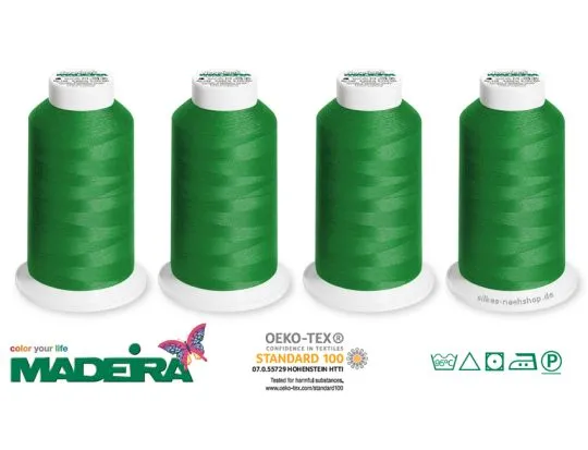 Overlockgarn Madeira Aerolock grün 4x2500m