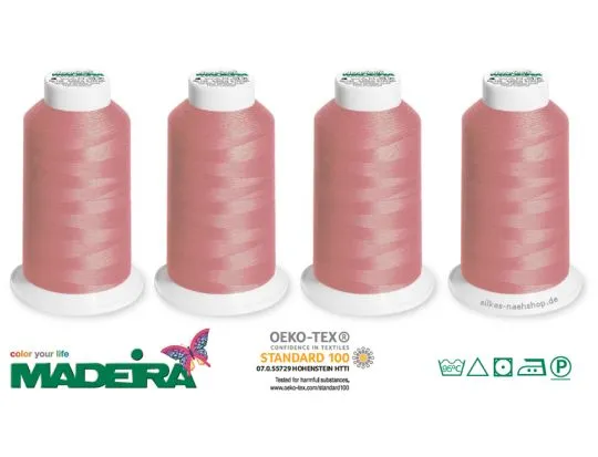Overlockgarn Madeira Aerolock rosenholz 4x2500m