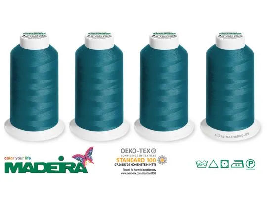 Overlockgarn Madeira Aerolock petrol 4x2500m