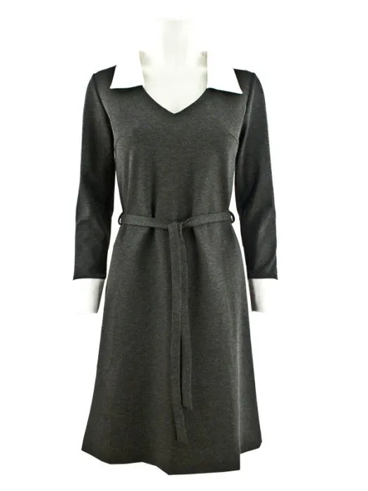 2070 ONION Schnittmuster Jerseykleid im 70er Jahre Stil XS-XL