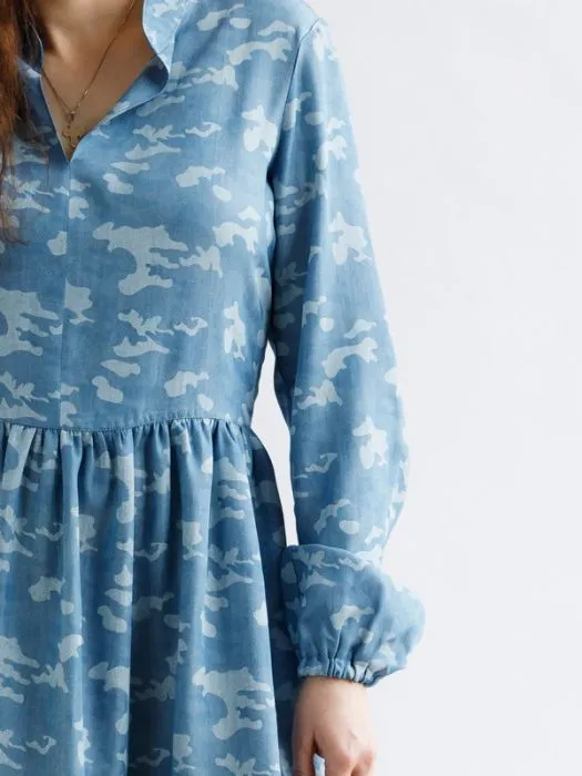 9026 ONION PLUS Schnittmuster Stufenkleid XL-5XL