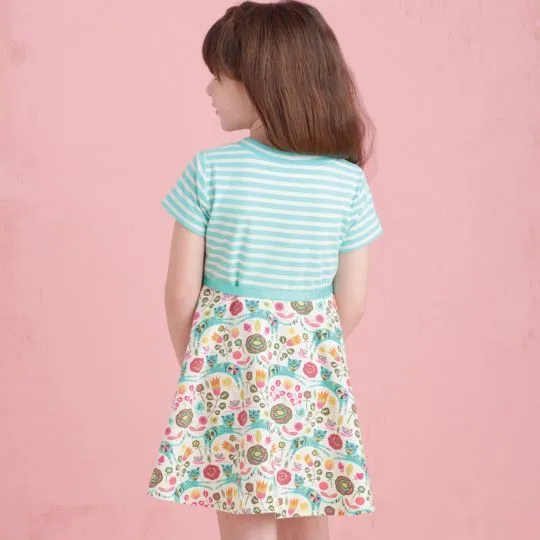 9322 Simplicity Schnittmuster Kinderkleider EASY