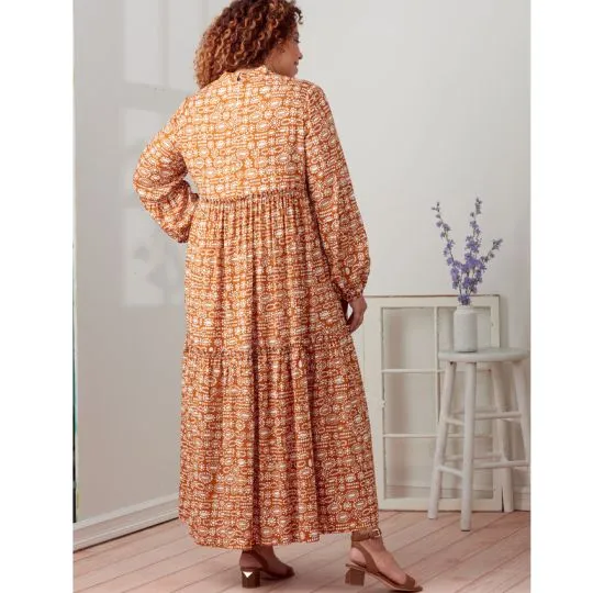 9265 Simplicity Schnittmuster Stufenkleid