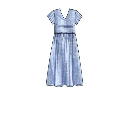 9265 Simplicity Schnittmuster Stufenkleid