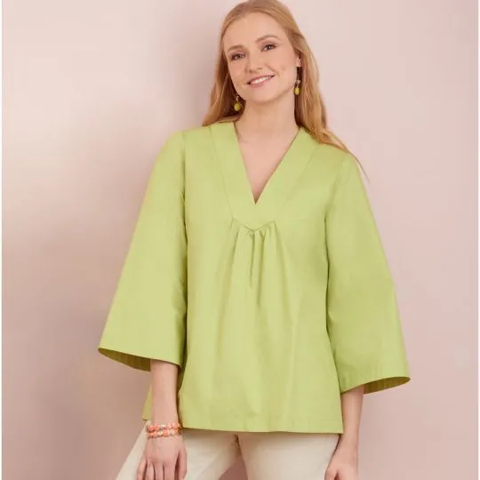 9333 Simplicity Schnittmuster Blusenshirt EASY!