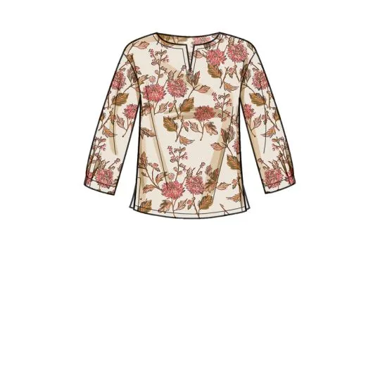 9274 Simplicity Schnittmuster Blusenshirt