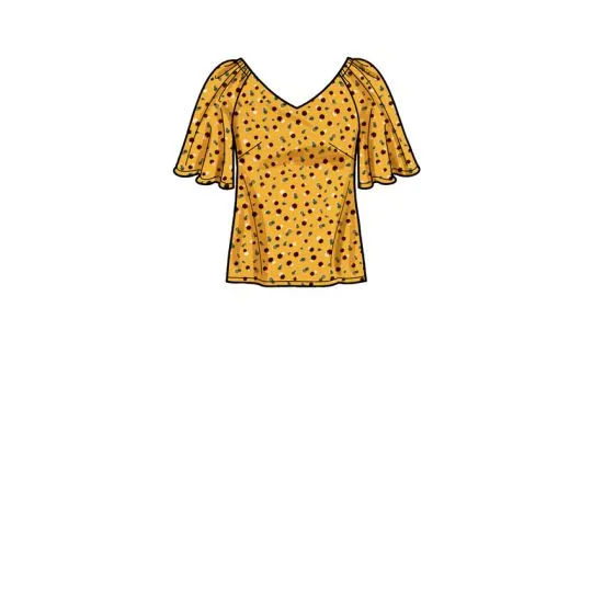 9334 Simplicity Schnittmuster Blusenshirt Tunika EASY!