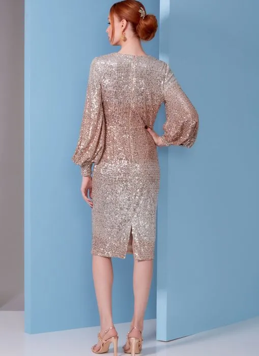 V1841 VOGUE Schnittmuster Designer Abendkleid