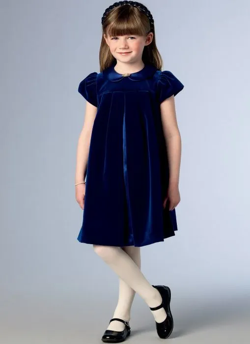 V1857 VOGUE Schnittmuster Kinderkleid