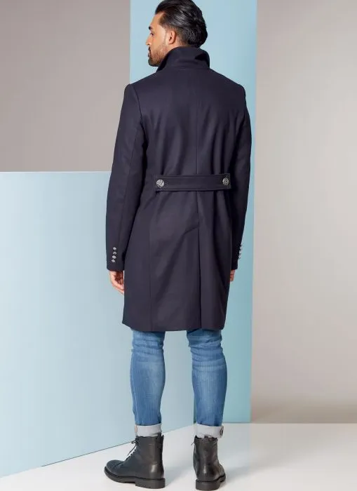 V1853 VOGUE Schnittmuster Herren Mantel Jacke
