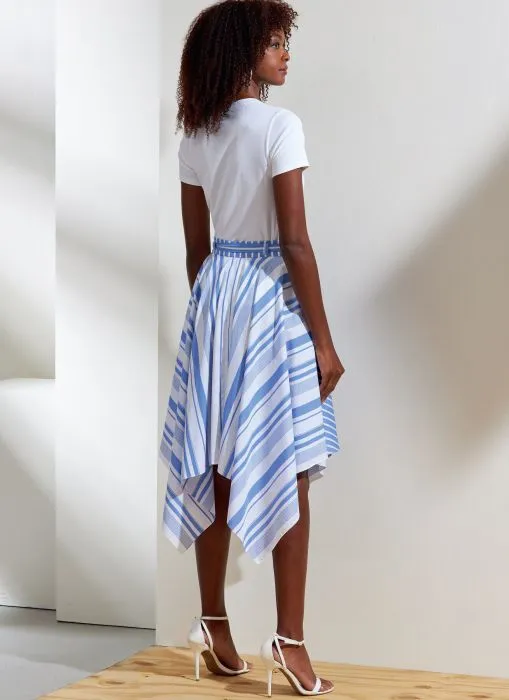 V1872 VOGUE Schnittmuster Wickelrock EASY!