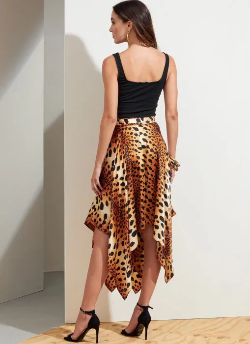 V1872 VOGUE Schnittmuster Wickelrock EASY!