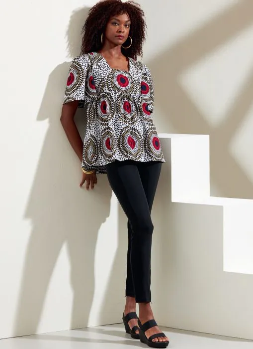 V1871 VOGUE Schnittmuster Sommer-Kombination EASY!