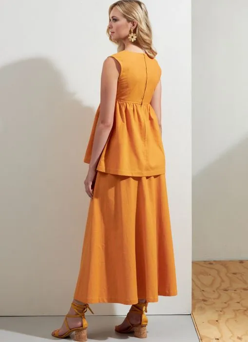 V1871 VOGUE Schnittmuster Sommer-Kombination EASY!