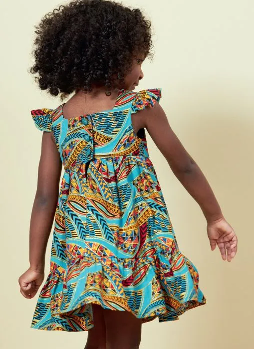 B6885 Butterick Schnittmuster Kleid für Kleinkinder