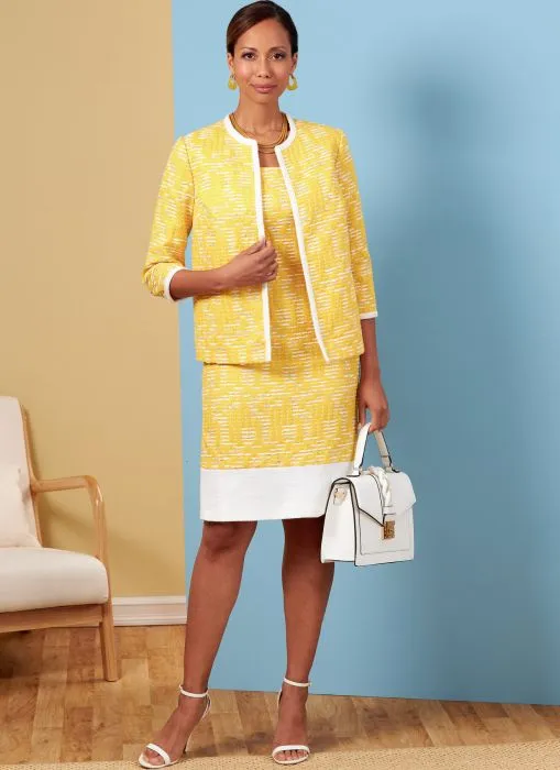 B6882 Butterick Schnittmuster Kombination