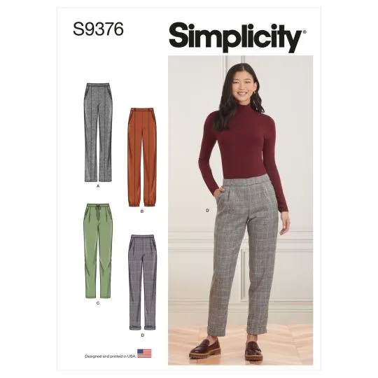 9376 Simplicity Schnittmuster Schlupfhose