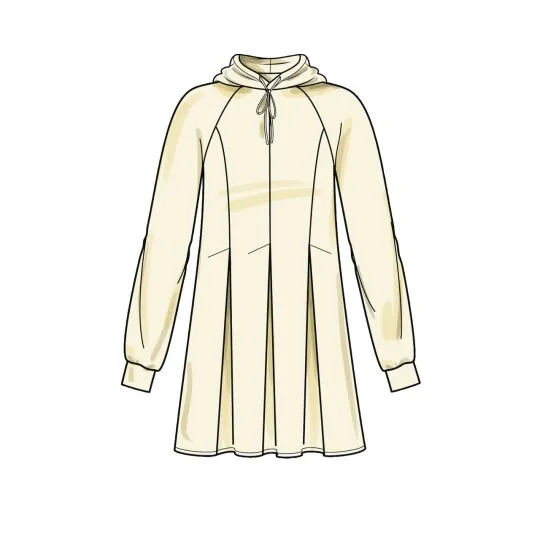 9384 Simplicity Schnittmuster Sweatshirt Hoodie