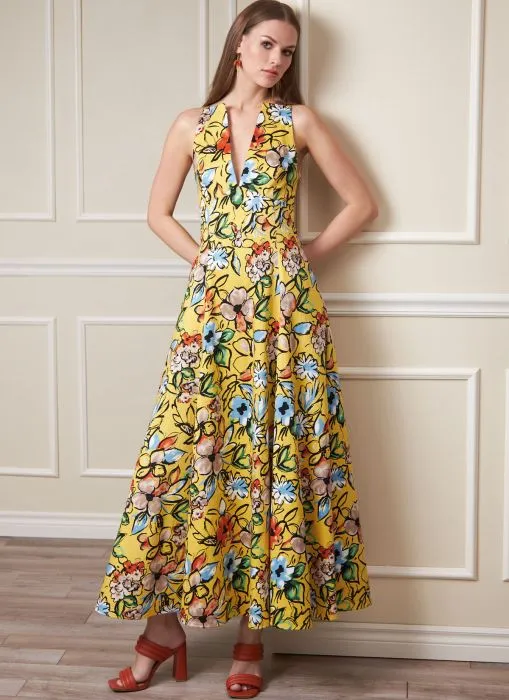 V1882 VOGUE Schnittmuster Custom Fit Kleid