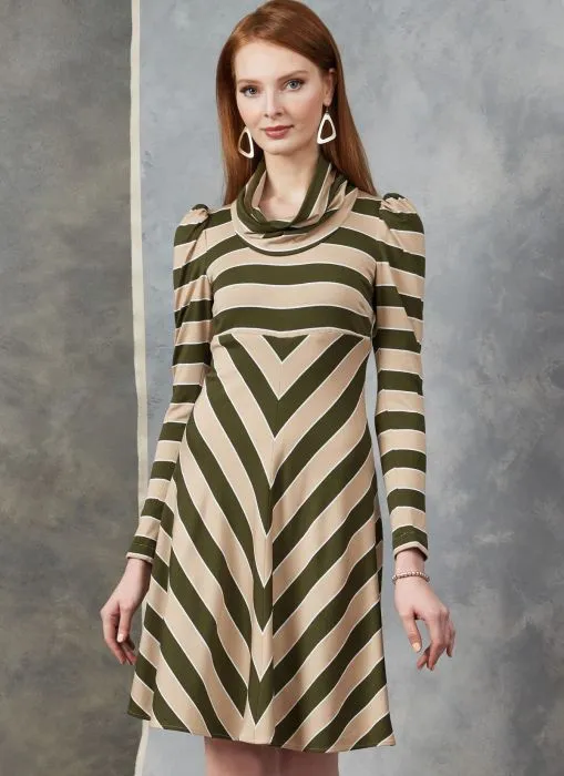 V1907 VOGUE Schnittmuster Jerseykleider EASY!