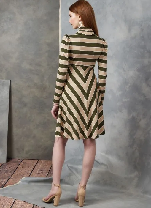 V1907 VOGUE Schnittmuster Jerseykleider EASY!