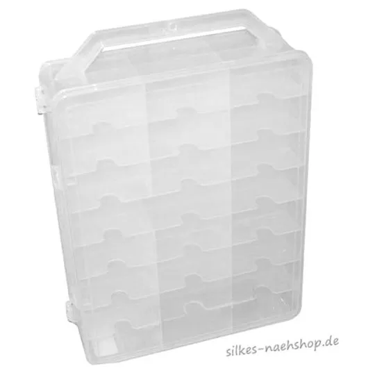 Leerkoffer für Maschinenstickgarn, Nähgarn, etc....