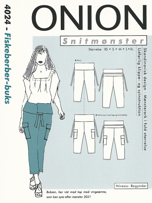 4024 ONION Schnittmuster Fischerhose XS-XL