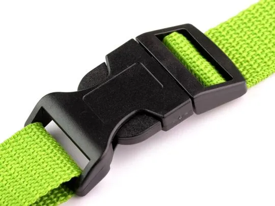 Steckschnalle mit Schrägstellung 25mm schwarz