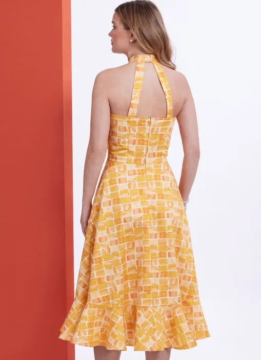 B6942 Butterick Schnittmuster Kleid