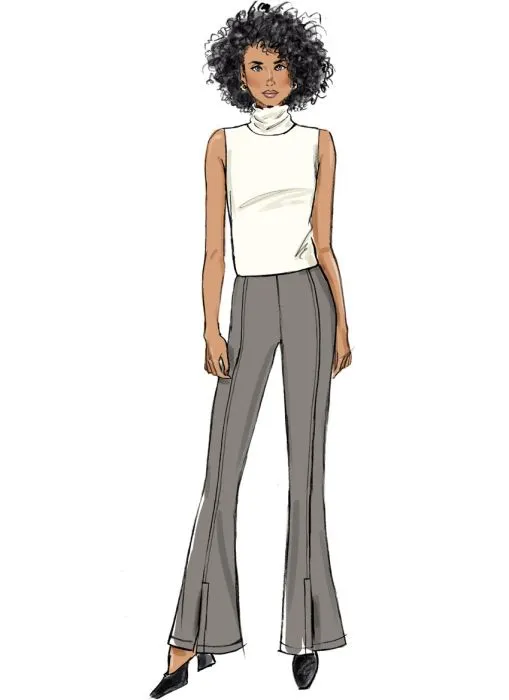 B6963 Butterick Schnittmuster Stretchhose