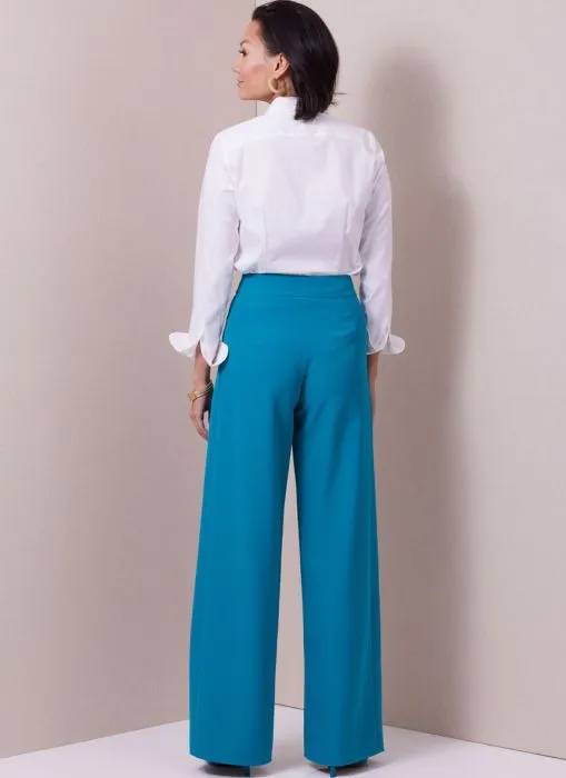 B6973 Butterick Schnittmuster Designerhose