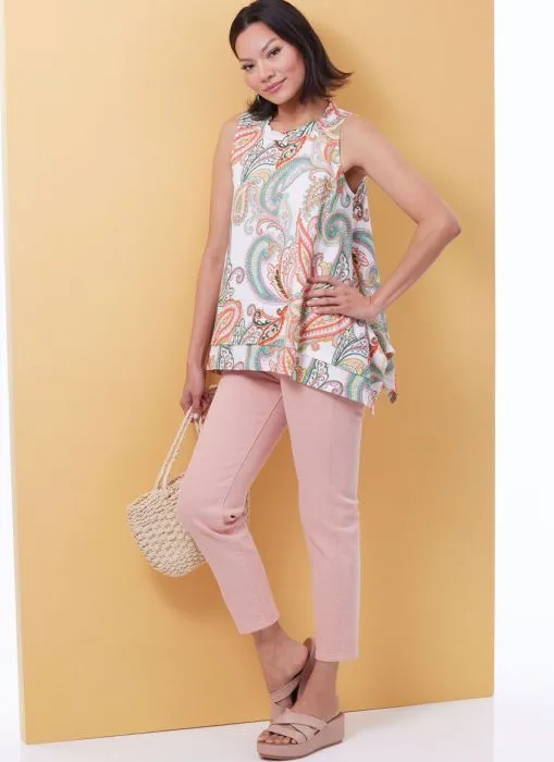 B6981 Butterick Schnittmuster Designer Shirt Top