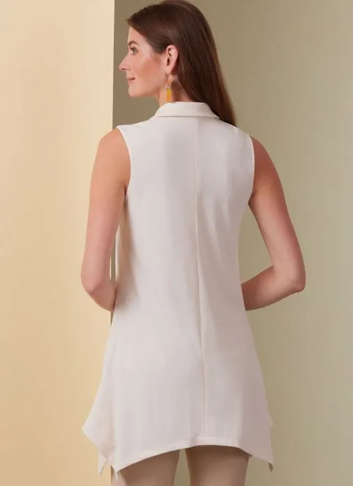 B6997 Butterick Schnittmuster Jerseybluse