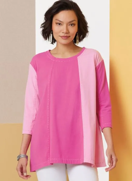 B7023 Butterick Schnittmuster Designer-Shirt